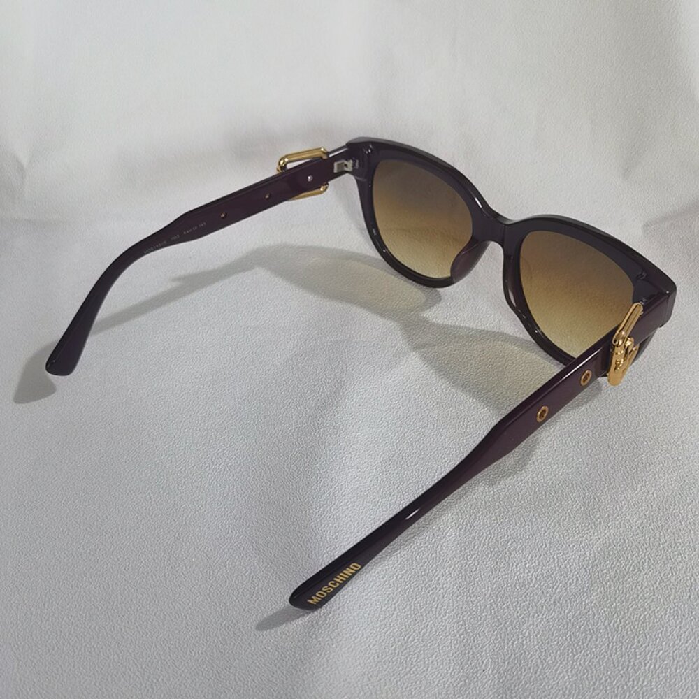 Moschino Dark Red Gradient Sunglasses For Men And Women - Picture 8 of 10